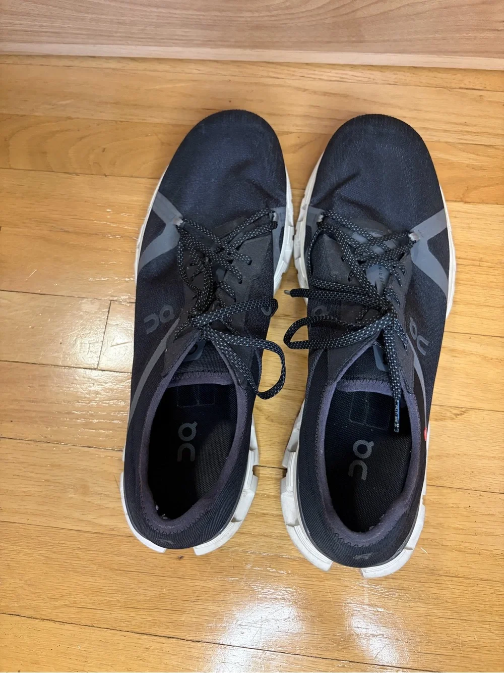 On Running Cloud X 4 AD Men's Sneakers in Black / Asphalt - Size 13